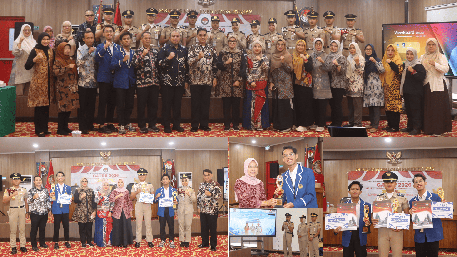 IPDN Sukses Gelar GATRA 2026, Mahasiswa IPDN Raih Juara I
