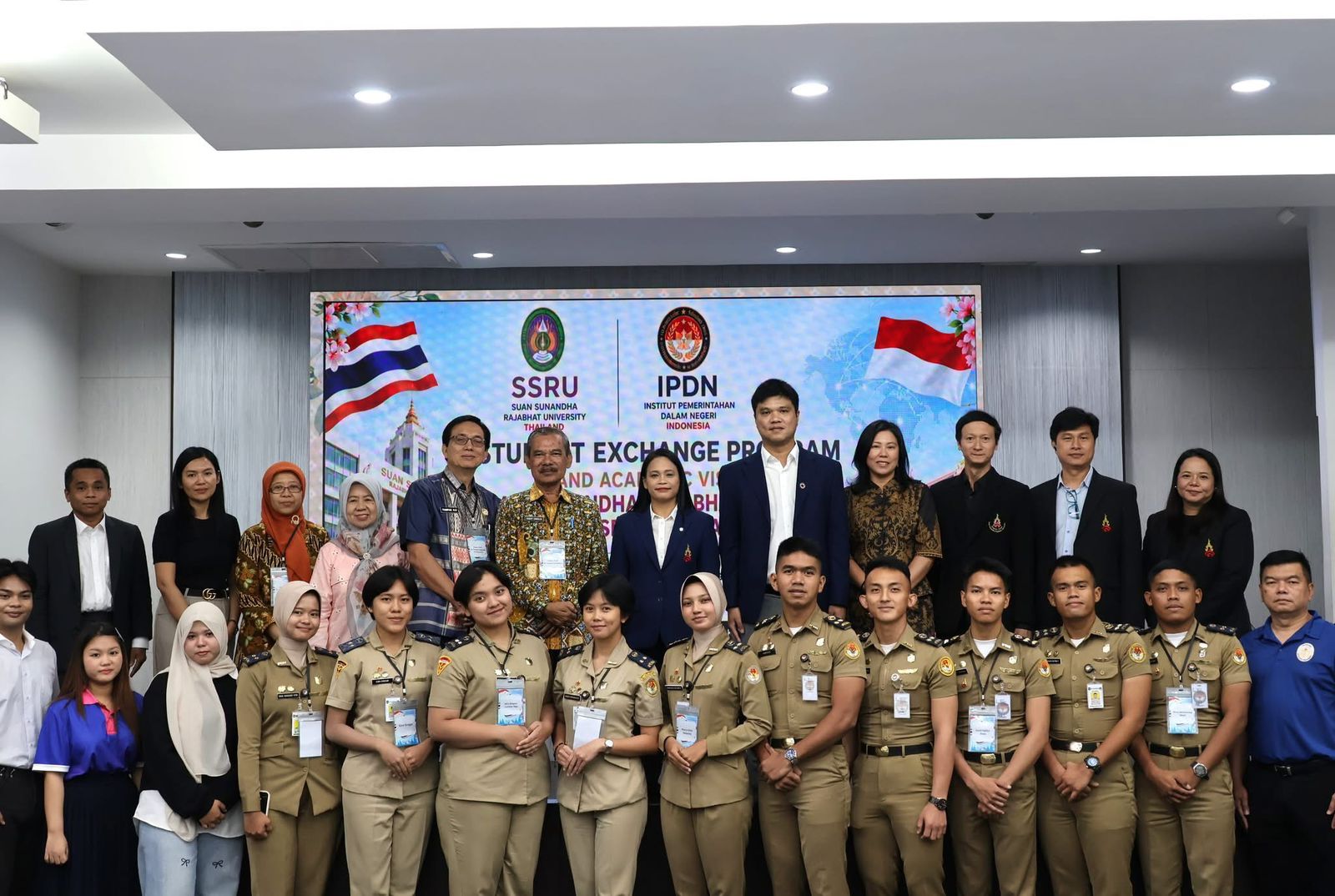 Tingkatkan Daya Saing Akreditasi, FMP IPDN Jalin Kolaborasi Akademik dengan Suan Sunandha Rajabhat University Thailand